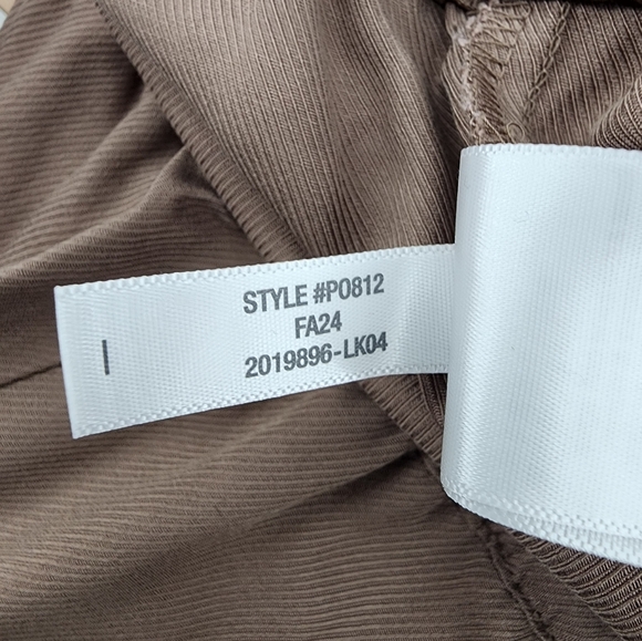 Madewell Softdrape Straight Cargo Pants Light Umber XL NEW - Picture 10 of 12